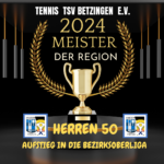 Erfolgreiche Sommer-Verbandsspielrunde 2024 für die Tennisabteilung TSV Betzingen