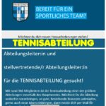 Die Tennisabteilung des TSV Betzingen e.V. steht für Zukunft und Erfolg