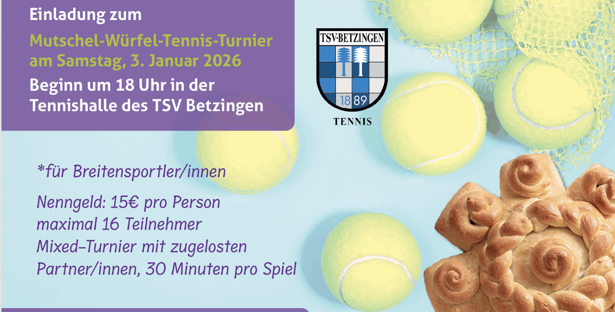 Einladung Mutschel Turnier 03.01.2026
