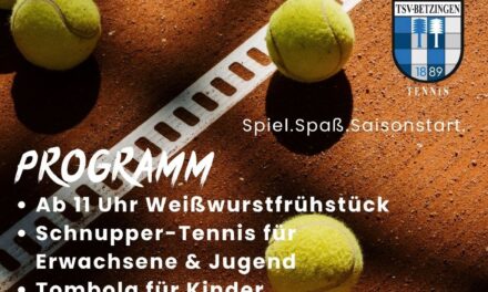 Platzeröffnung 2026